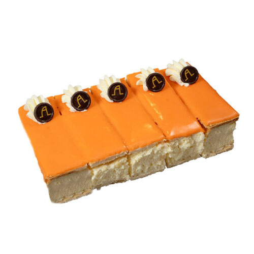 Oranje tompoucen 5 stuks