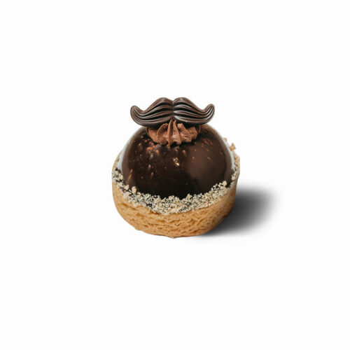 Vaderdagtaartje sloffenbodem - pure chocolade – baileys – hazelnoot