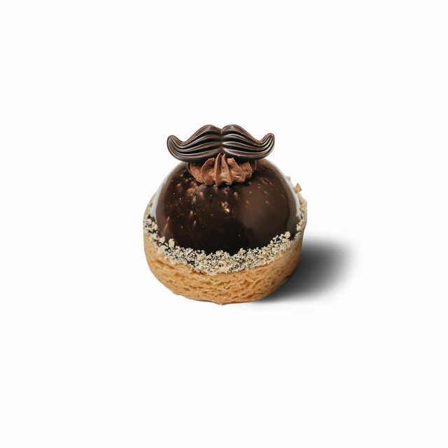 Vaderdagtaartje sloffenbodem - pure chocolade – baileys – hazelnoot