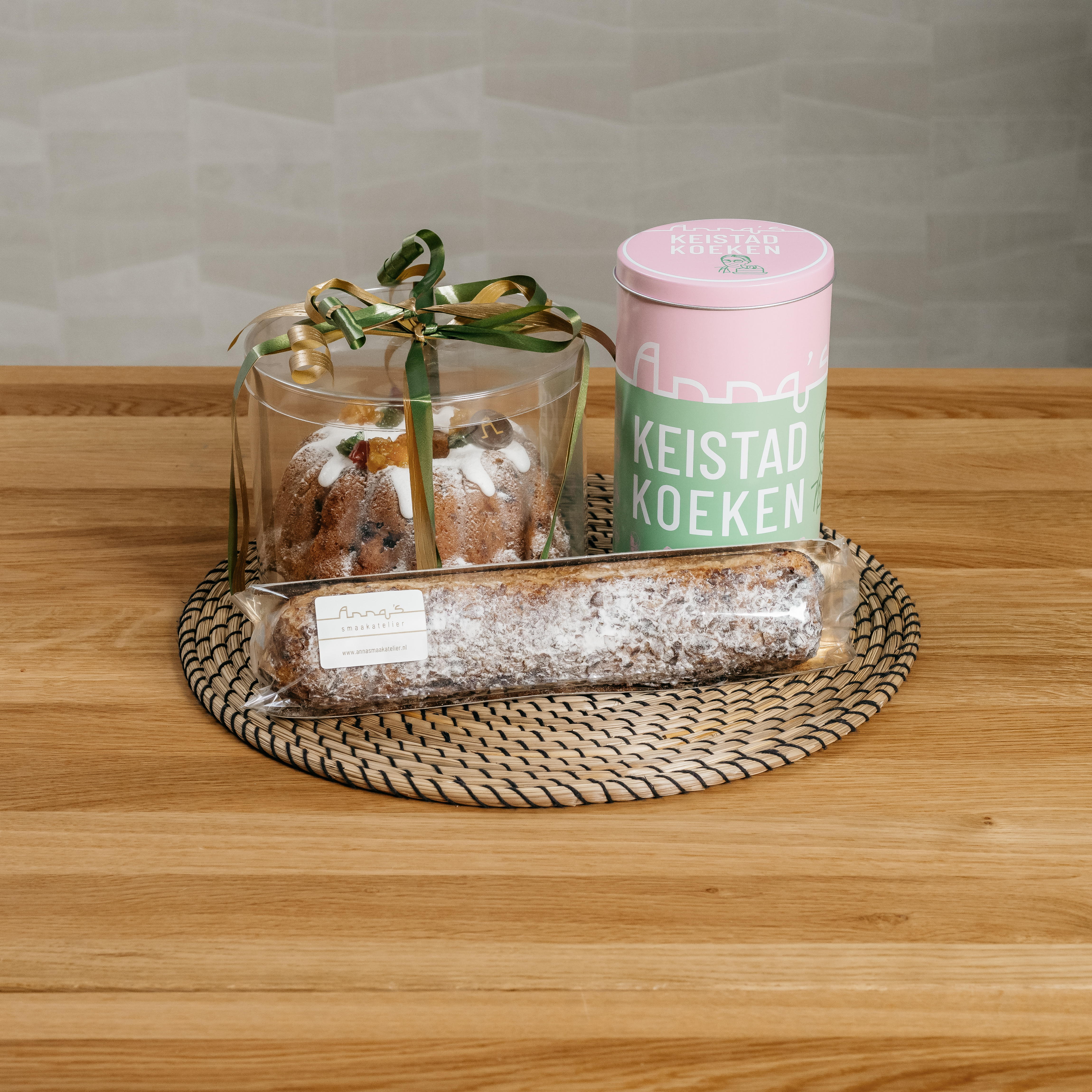 Kerstpakket 5 met Anna's KEISTAD KOEKEN