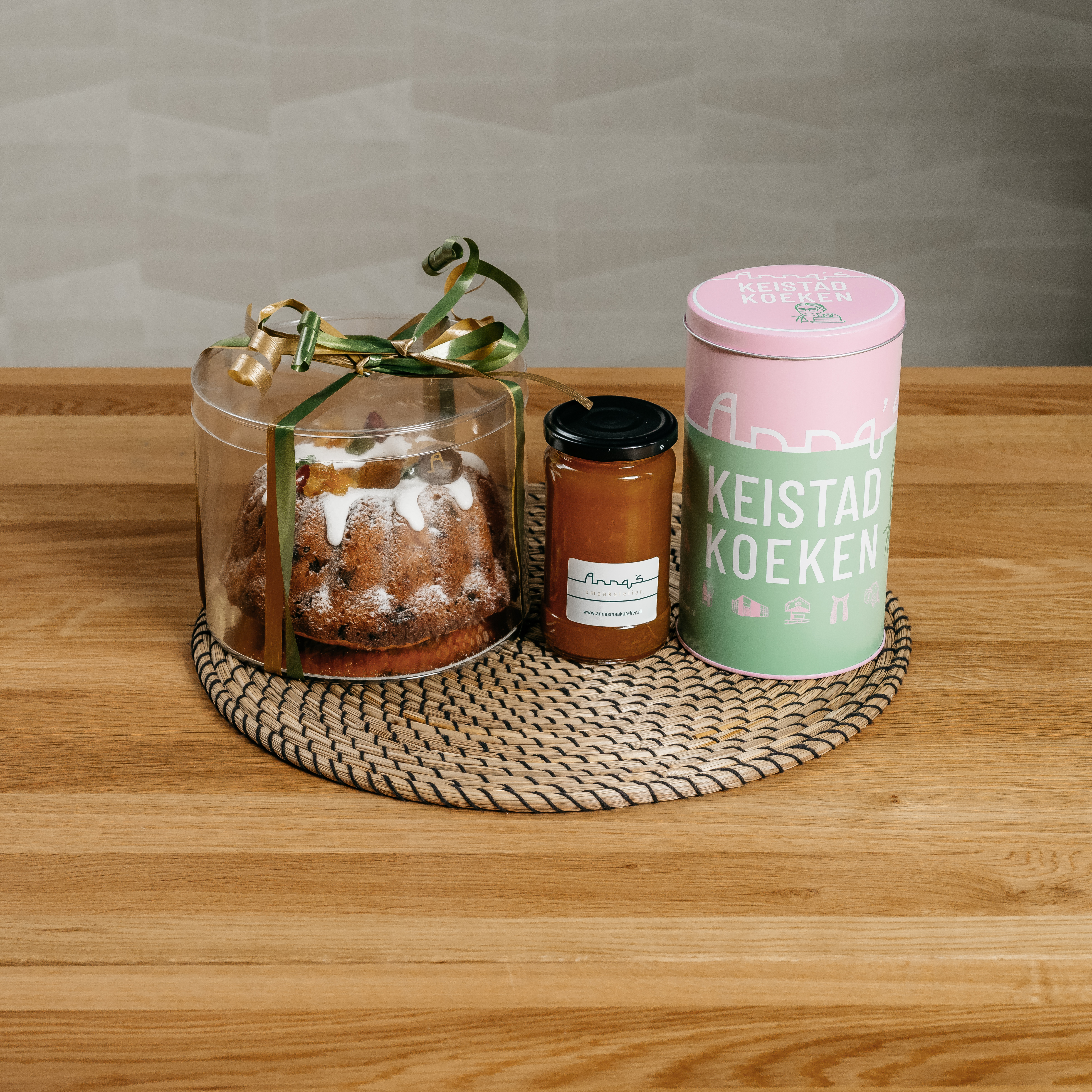 Kerstpakket 3 met Anna's KEISTAD KOEKEN